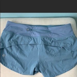 Lululemon speed shorts